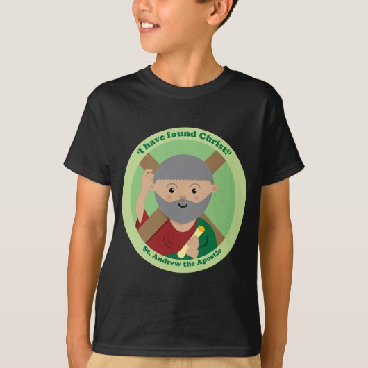 使徒の聖アンドリュー Tシャツ (正面)