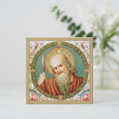 使徒の聖トマス(JMAS12) GreetingCard空白の(英語) (スタンド正面)
