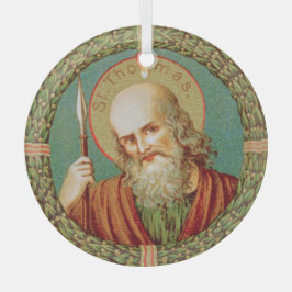 使徒の聖トマス(JMAS 12) ガラスオーナメント