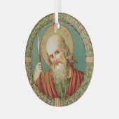 使徒の聖トマス(JMAS 12) ガラスオーナメント (正面左)