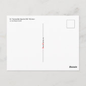 使徒の聖トマス(RLS 18) ポストカード (裏面)