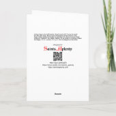 使徒の聖トマス(RLS 18)挨拶空白の カード (裏面)