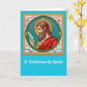 使徒の聖バルトロミュー(JMAS 03) カード (黄色い花)