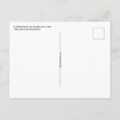 使徒の聖バルトロミュー(JMAS 03)ポストカード ポストカード (裏面)