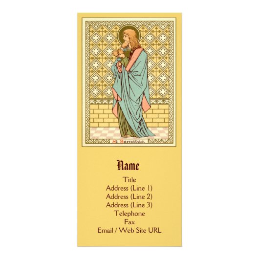 使徒の聖バルナバ(RLS 02) (スタイル1) ラックカード (正面)