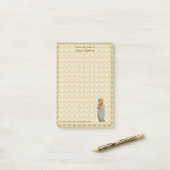 使徒の聖バルナバ(RLS 02、スタイル2) 4"x6" ポストイット (デスク上)