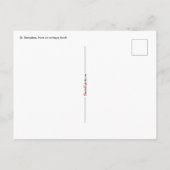 使徒の聖バルナバ(RLS 02)ポストカード2 ポストカード (裏面)