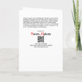 使徒の聖バルナバ(RLS 02)挨拶空白の カード (裏面)