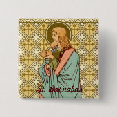 使徒の聖バルナバ(RLS 02) 缶バッジ (正面)
