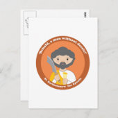 使徒の聖バーソロミュー ポストカード (正面/裏面)