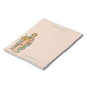 使徒の聖パウロ(RLS 13) 5.5"x6" ノートパッド (回転)