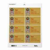 使徒の聖フィリップ(JMAS 10) ラベル (フルシート)