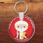 使徒の聖ペテロ キーホルダー (正面)