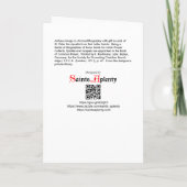 使徒の聖ペテロ(RLS 14)グリーティン空白のグカード カード (裏面)