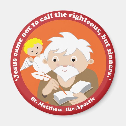 使徒の聖マタイ マグネット (正面)