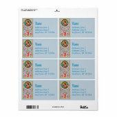 使徒の聖マチアス(JMAS 09) ラベル (フルシート)