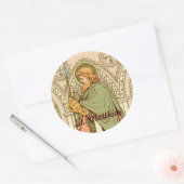 使徒の聖マチアス(RLS 11) ラウンドシール (封筒)