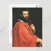 使徒の聖ヤコブPeter Paul Rubens Postcar著 ポストカード (正面/裏面)