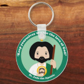 使徒の聖ユダ キーホルダー (正面)