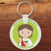 使徒の聖ヨハネ キーホルダー (正面)