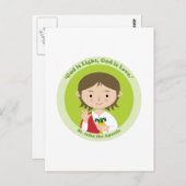 使徒の聖ヨハネ ポストカード (正面/裏面)