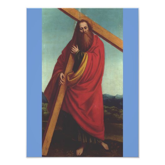 使徒の聖人アンドリュー フォトプリント            (正面)