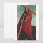 使徒の聖人アンドリュー 招待状 (正面/裏面)