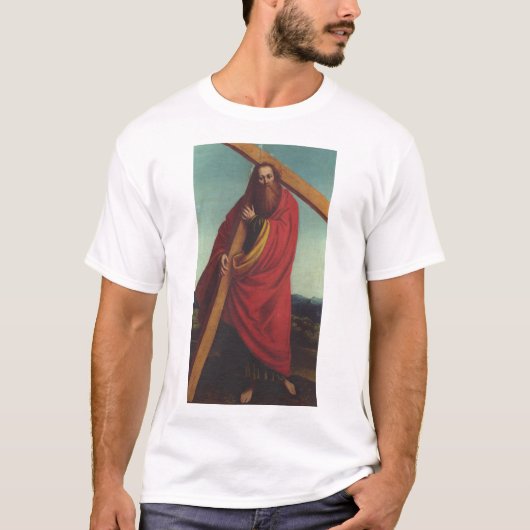 使徒の聖人アンドリュー Tシャツ (正面)