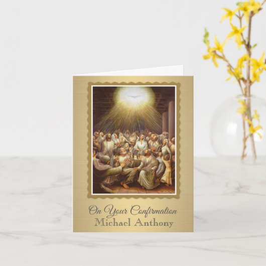 使徒の聖霊 カード (黄色い花)