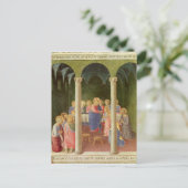 使徒の聖餐式， 1451年～53年 ポストカード (スタンド正面)