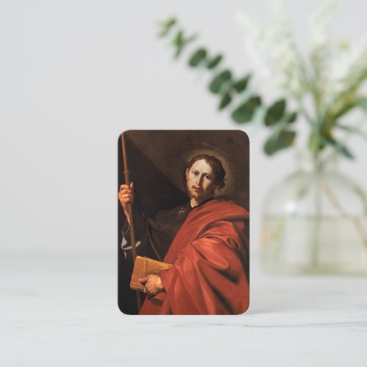 使徒セントジェームス素晴らしザ祈りの言葉カード 名刺 (スタンド正面)