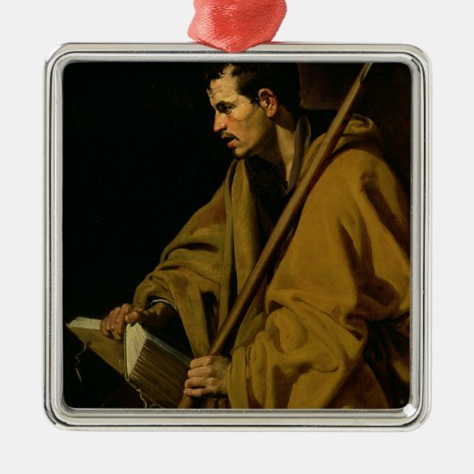 使徒セントトーマス、c.1619-20 メタルオーナメント (正面)