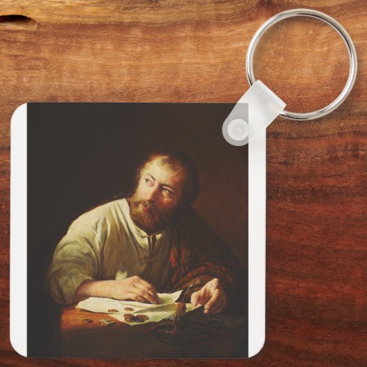 使徒マタイの呼び名 キーホルダー (裏面)