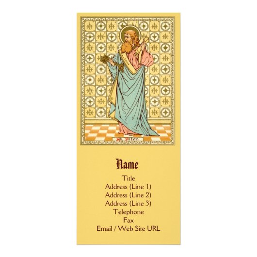 使徒聖ペトロ（RLS 14）（スタイル1） ラックカード (正面)