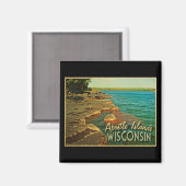 使徒諸島ウィスコンシン マグネット (正面/裏面)