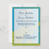 使徒諸島国家レイクショアの地図 招待状 (正面)