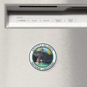 使徒諸島国家レイクショアウィスコンシンバッジ マグネット (インサイチュ (食洗機))