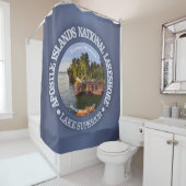 使徒諸島国家レイクショア シャワーカーテン (インサイチュ)