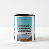 使徒10:2 KJV聖書の聖なる書物、 経典Pic 2-Tone Mug マグカップ (中央)