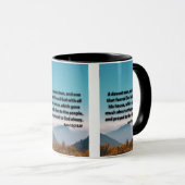 使徒10:2 KJV聖書の聖なる書物、 経典Pic 2-Tone Mug マグカップ (正面右)