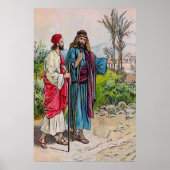 使徒11:19-26バルナバはサウルをアンティオキアにもたらす ポスター (正面)