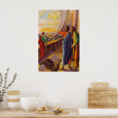 使徒13:4-5サイプロスへの帆走のポスター ポスター (キッチン)