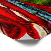 使徒16:14-15主はリディアのハートポスターを開く ポスター (角)