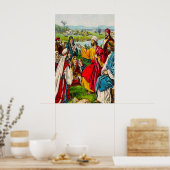 使徒16:14-15主はリディアのハートポスターを開く ポスター (キッチン)