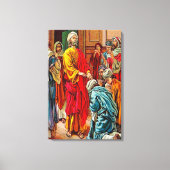 使徒19:1-7聖霊のキャンバスを受ける キャンバスプリント (正面)