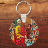 使徒19:1-7聖霊キーチェーンを受ける キーホルダー (正面)