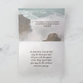 使徒1:8あなた方はPOWER Bible Verseを受け取る カード (内部)