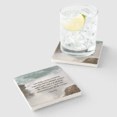 使徒1:8あなた方はPOWER Bible Verseを受け取る ストーンコースター (横)