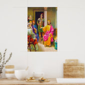 使徒28:23-31ローマのポスターでパウロの説教 ポスター (キッチン)