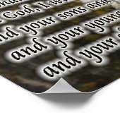 使徒2:17約束 ポスター (角)